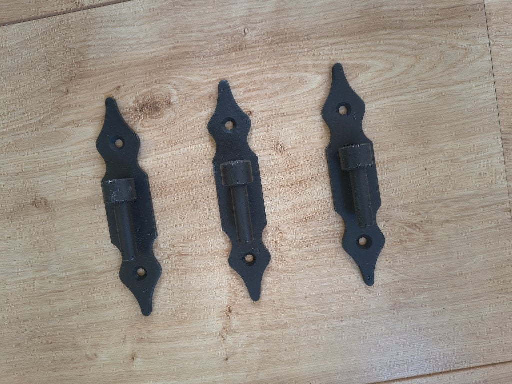 3x nieuwe zwarte plaatduim rustica. Plaatduim zwart outdoor., 120 cm of meer, Onb, Binnendeur, Nieuw
