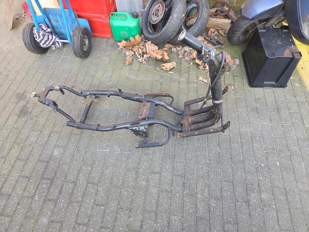 Beta Ark Frame Geel Kenteken met WOK gratis, Fietsen en Brommers, Ophalen