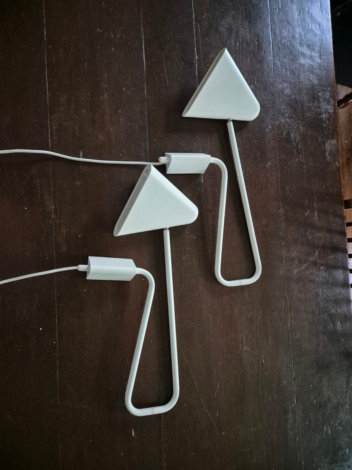 IKEA PS 2012 LED Wandlampen - Set van 2, Metaal, Ophalen of Verzenden, Wit, Overige typen