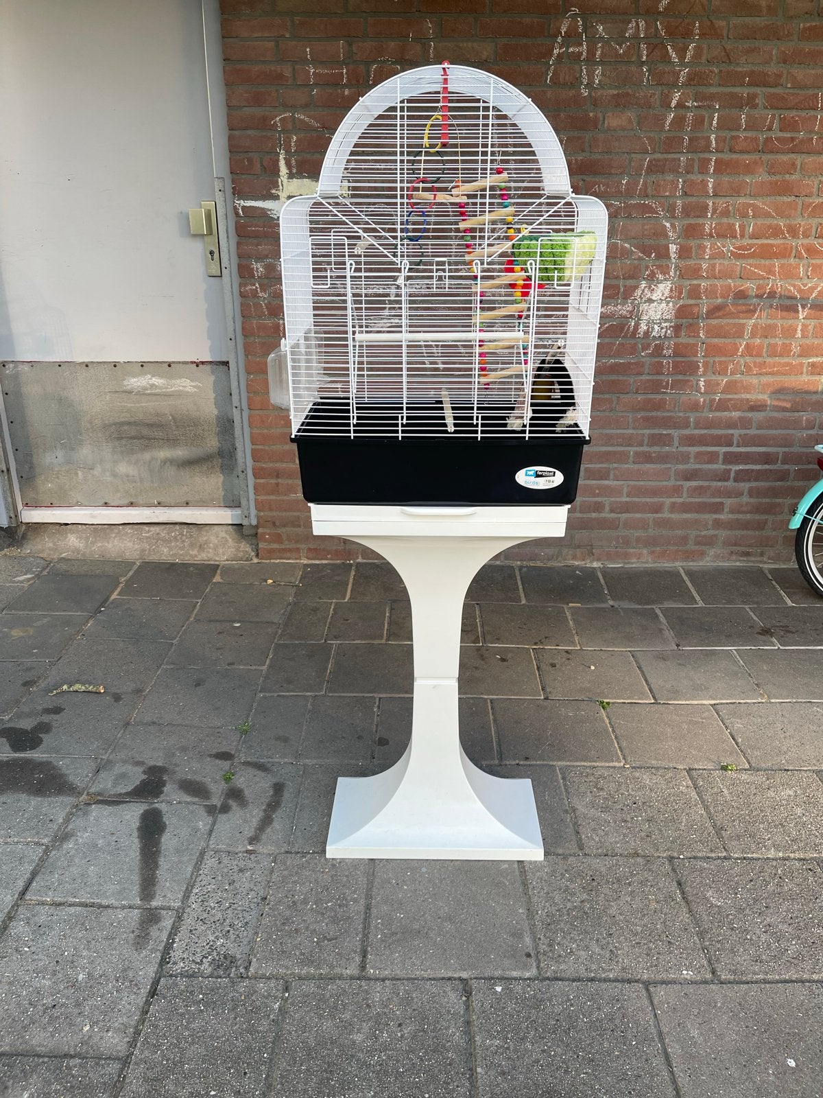 Te koop, Ophalen, Zo goed als nieuw, Metaal, Vogelkooi