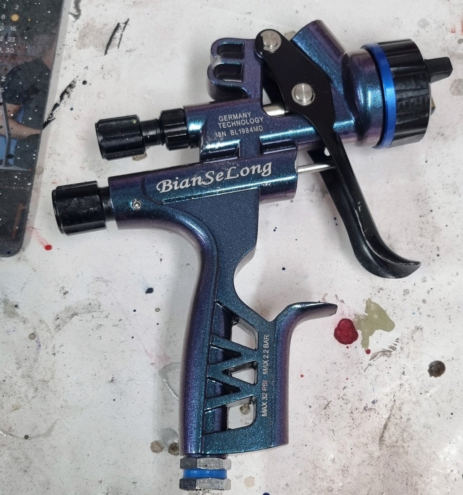 Lisson LS-5800G Spuitpistool, Ophalen