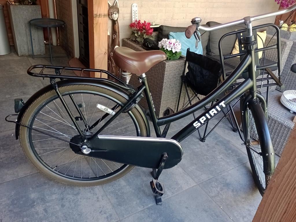 Spirit Cargo Plus N3 Transportfiets Mat-Zwart, Gebruikt, Versnellingen, Spirit, Ophalen