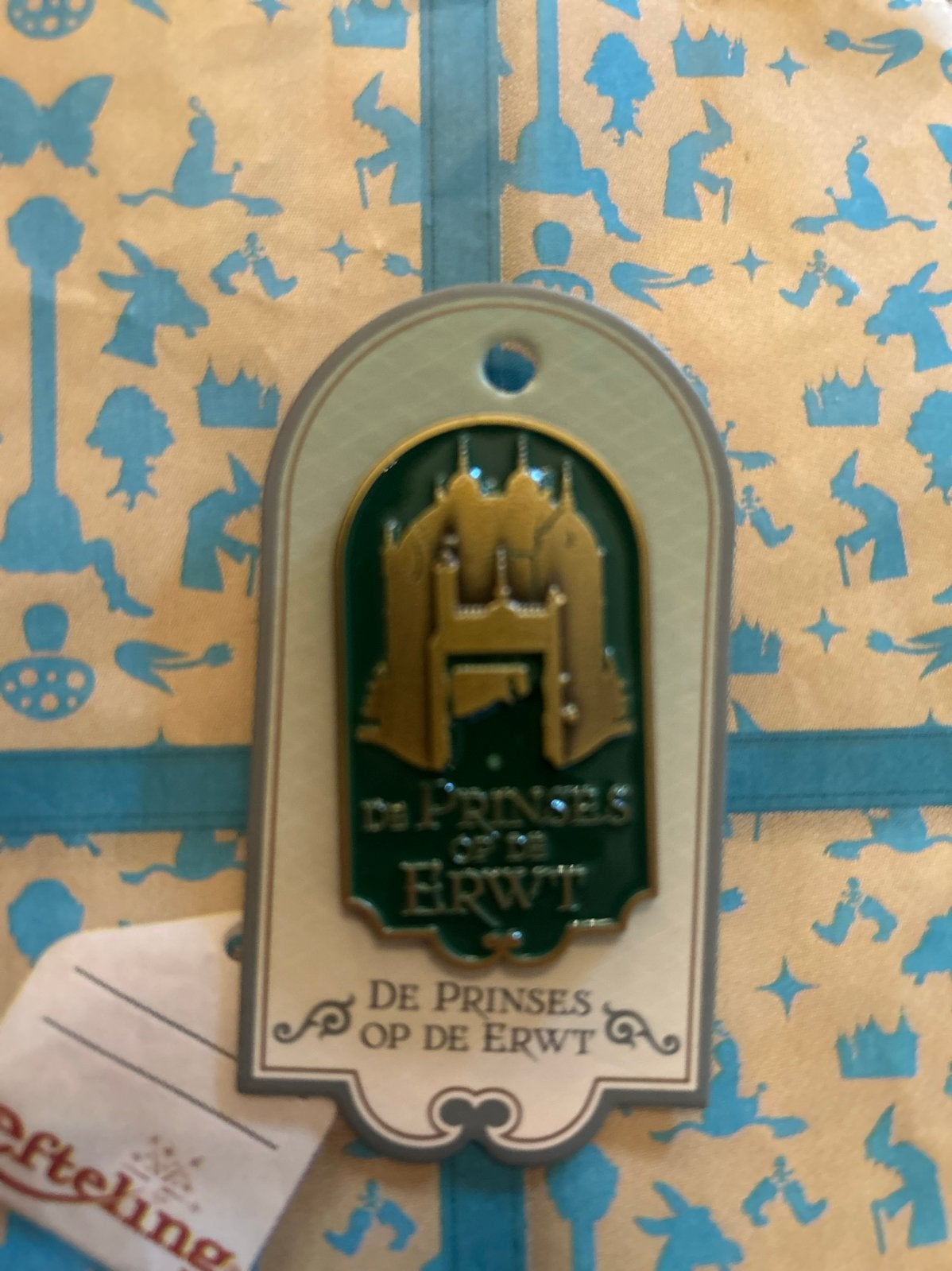 Efteling Pin De Prinses op de Erwt, Ophalen of Verzenden, Zo goed als nieuw, Overige typen