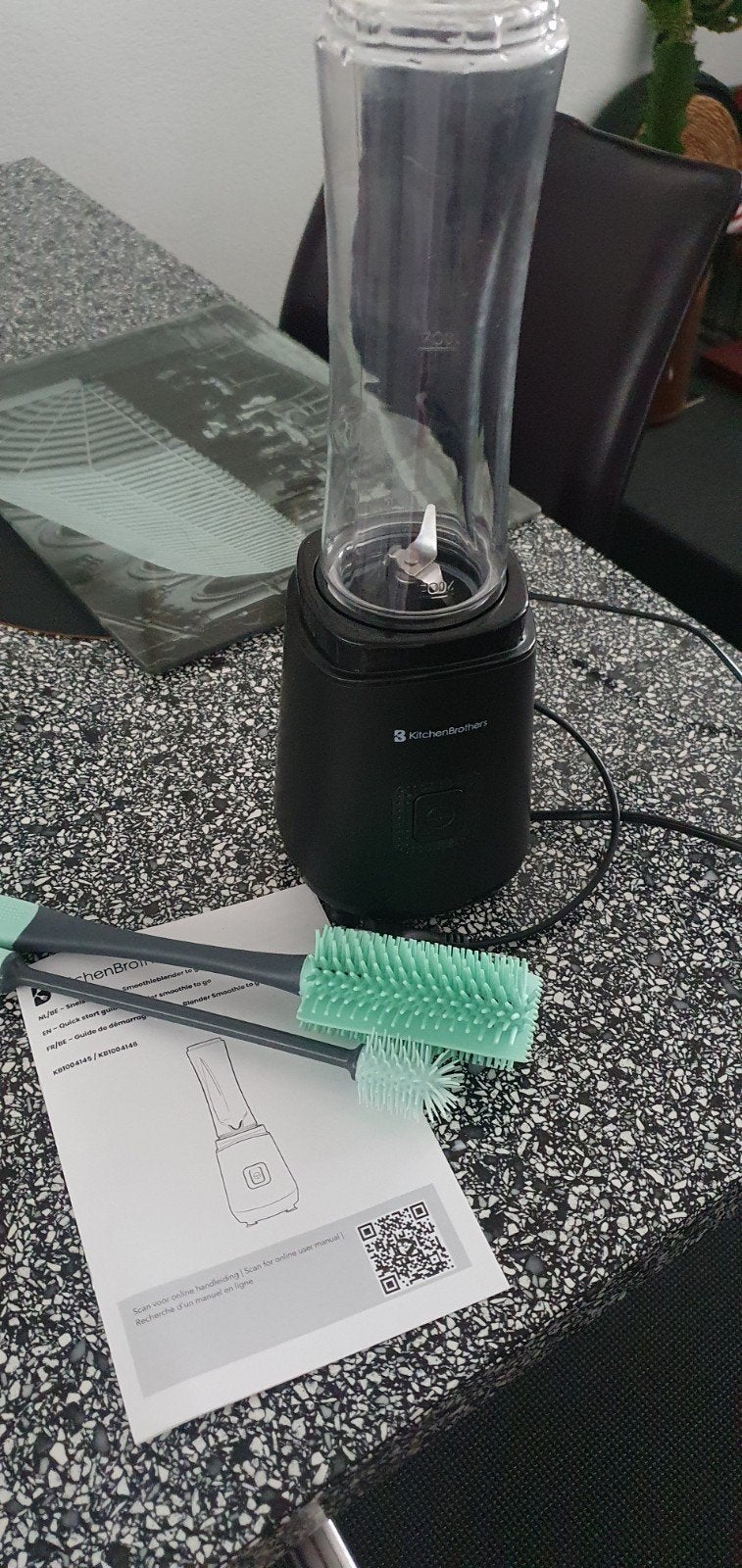 Smoothie blender 2bekers€9.00euro, Ophalen, Zo goed als nieuw, Blender