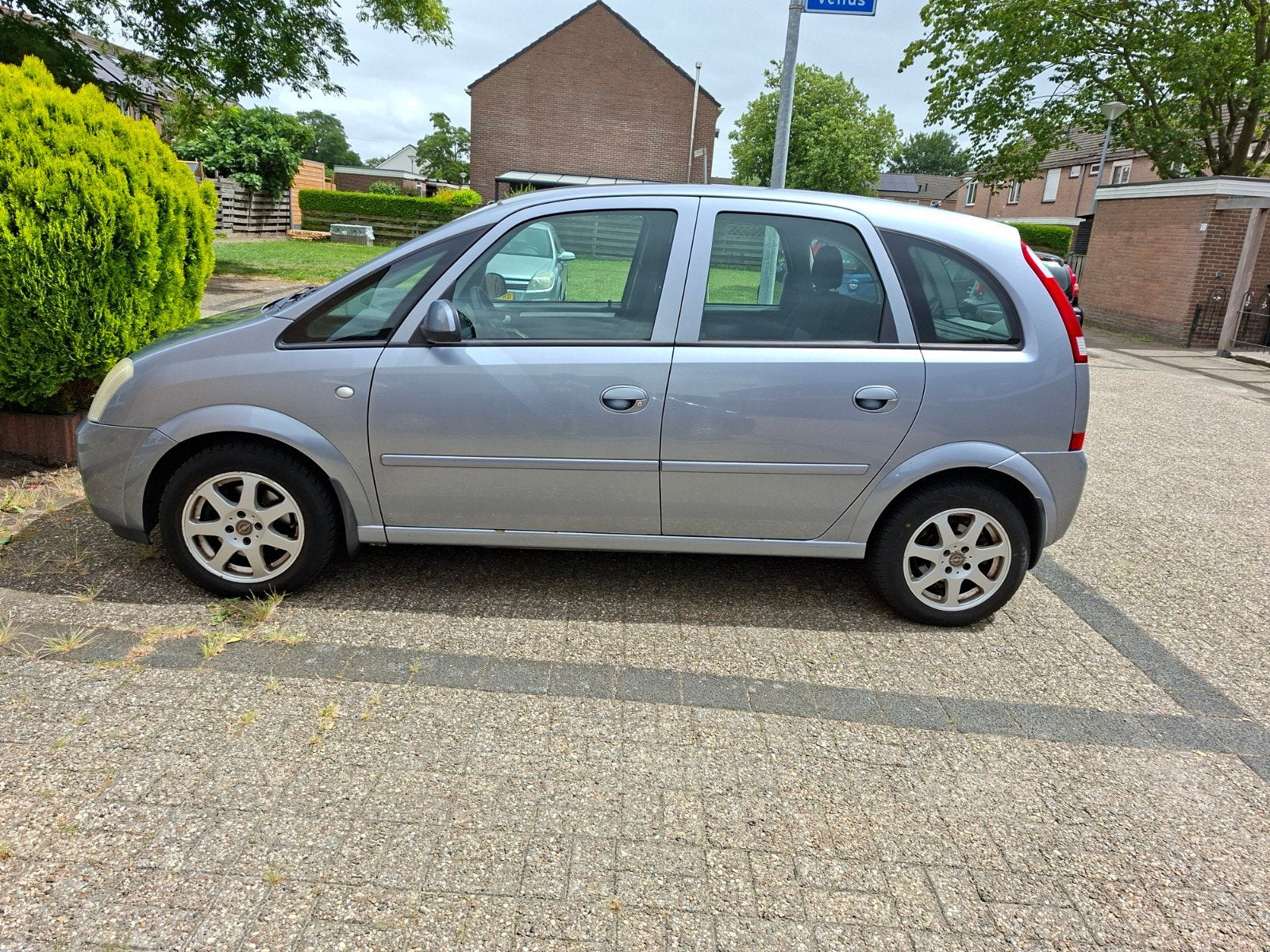Opel Meriva 1.6 16V 2006 Grijs, Auto's, Opel, Voorwielaandrijving, 4 cilinders, 100 pk, 1200 kg