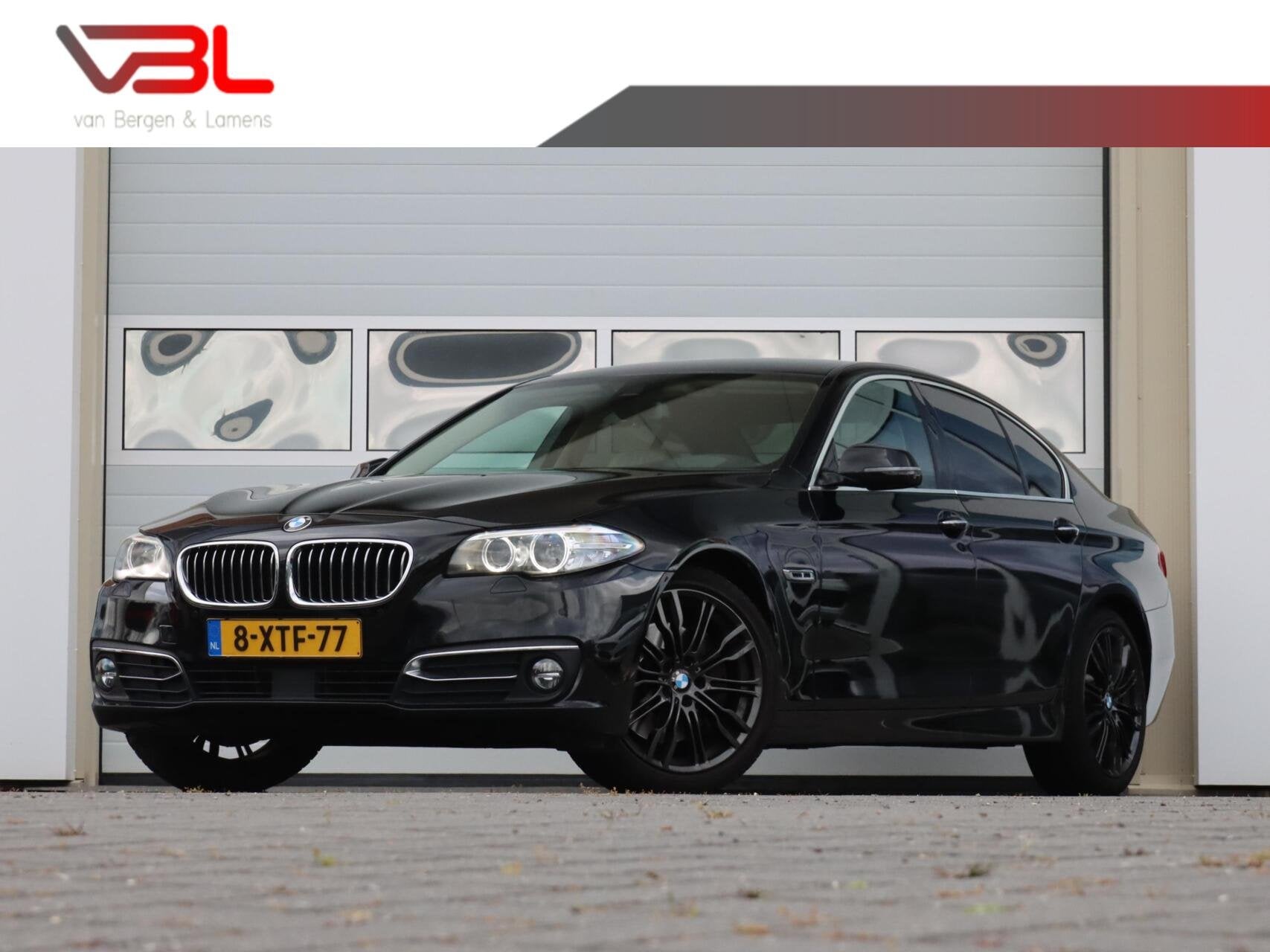 BMW 5-serie 528i 245PK High Executive | Memory | Head-up dis, Achterwielaandrijving, Gebruikt, 4 cilinders, 2000 kg