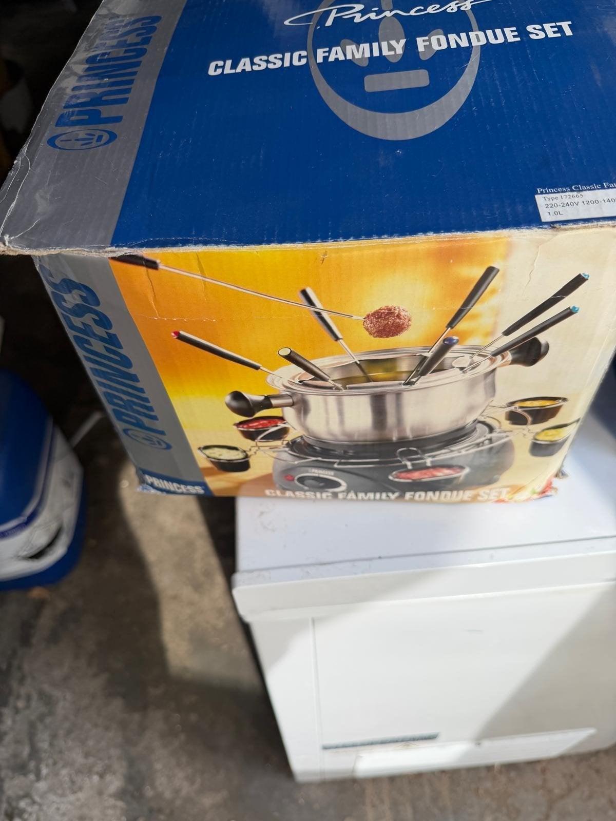fondue pan, Ophalen of Verzenden, Zo goed als nieuw, Elektrisch, Fondueset