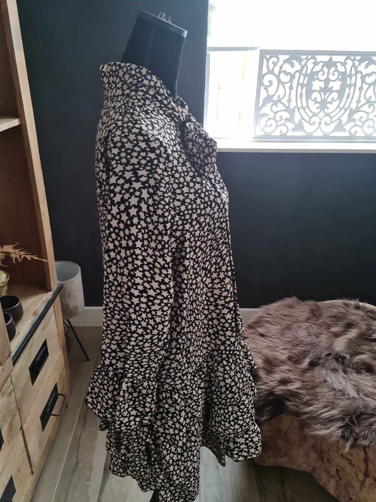 jurk one size, Royal Belle, nieuw, Kleding | Dames, Ophalen of Verzenden, Nieuw, Maat 38/40 (M), Zwart