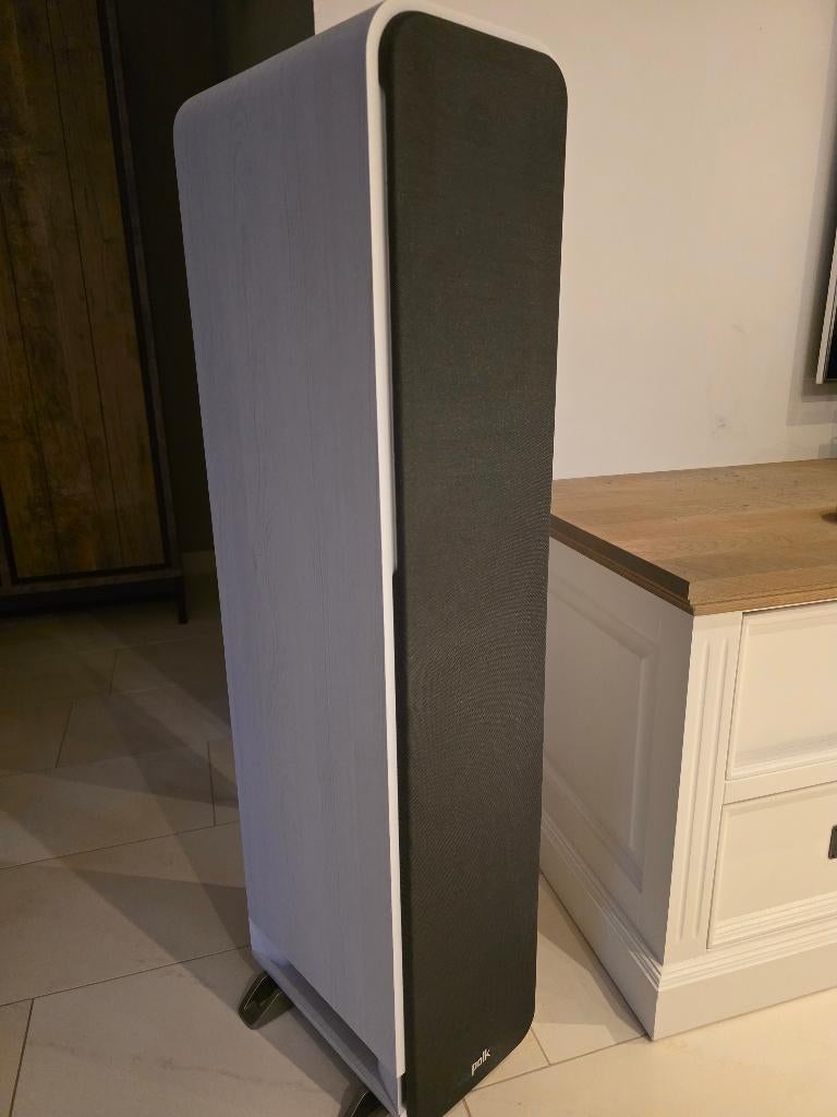 Polk Signature Elite ES55 Vloerstaande speakers - Wit, Ophalen, Zo goed als nieuw, Overige merken
