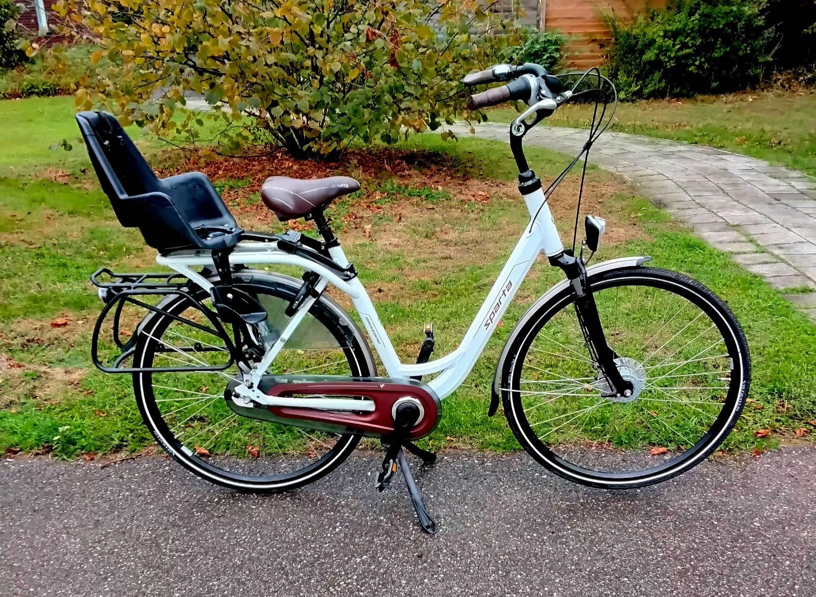 Netjes Sparta Amazone Moederfiets Schon Goede Onderhouden, Fietsen en Brommers, Ophalen, Sparta, Dubbele standaard, 53 tot 56 cm