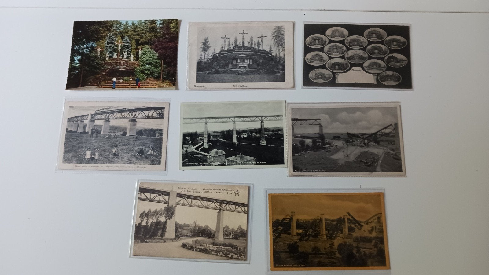 Oude ansichtkaarten Moresnet - 8 stuks, Ophalen of Verzenden, Voor 1920, Gelopen, Luik