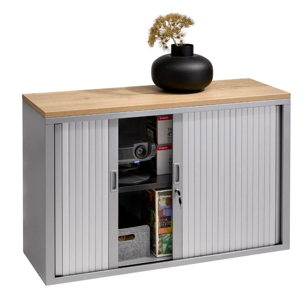 Nieuwe roldeurkasten, vele maten en kleuren, Kunststof, 100 tot 150 cm, Nieuw, Ophalen of Verzenden