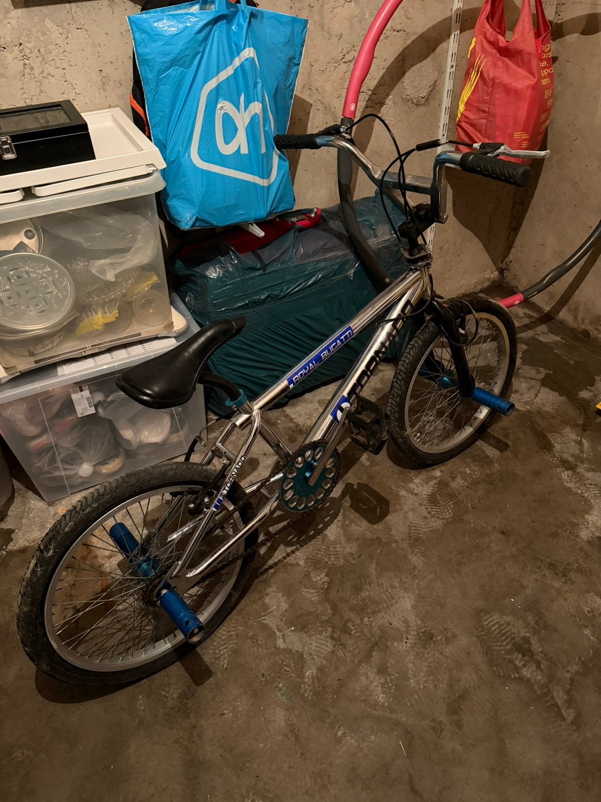 BMX lees beschrijving, Fietsen en Brommers, Fietsen | Oldtimers, Ophalen