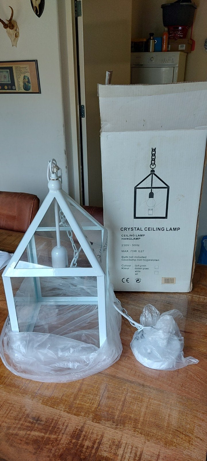 hanglamp, Ophalen