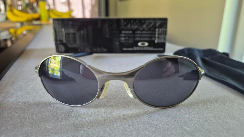 Vintage Oakley C Wire Zonnebril - Iridium Lenzen, Sieraden, Tassen en Uiterlijk, Zonnebrillen en Brillen | Heren, Gebruikt, Zonnebril