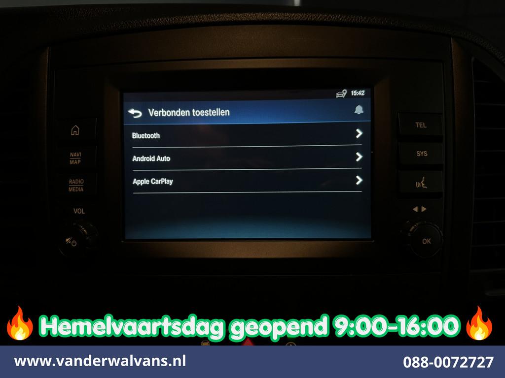 Mercedes-Benz Vito 116 CDI 164pk L3H1 Euro6 Airco | Camera |, Auto's, Gebruikt, 4 cilinders, 2000 kg, Wit