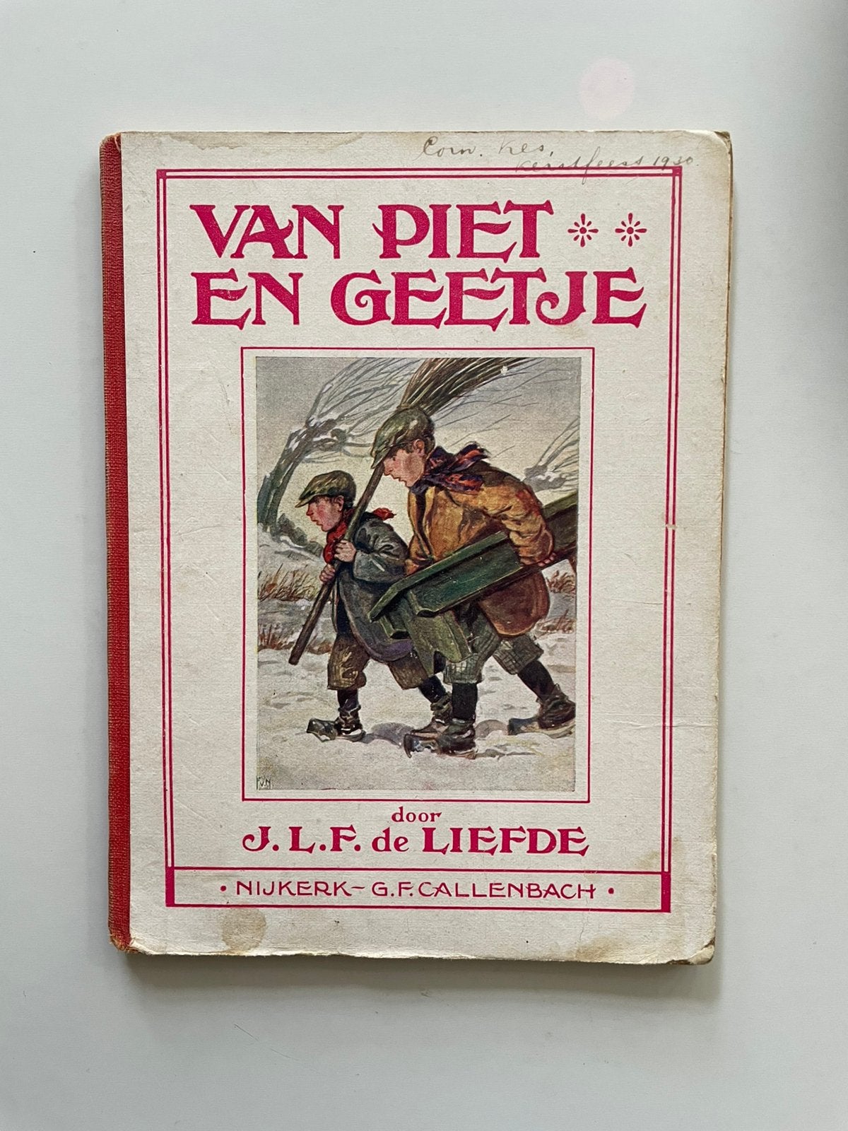 Van Piet en Geetje - J.L.F. de Liefde, Ophalen of Verzenden, J.L.F. de Liefde
