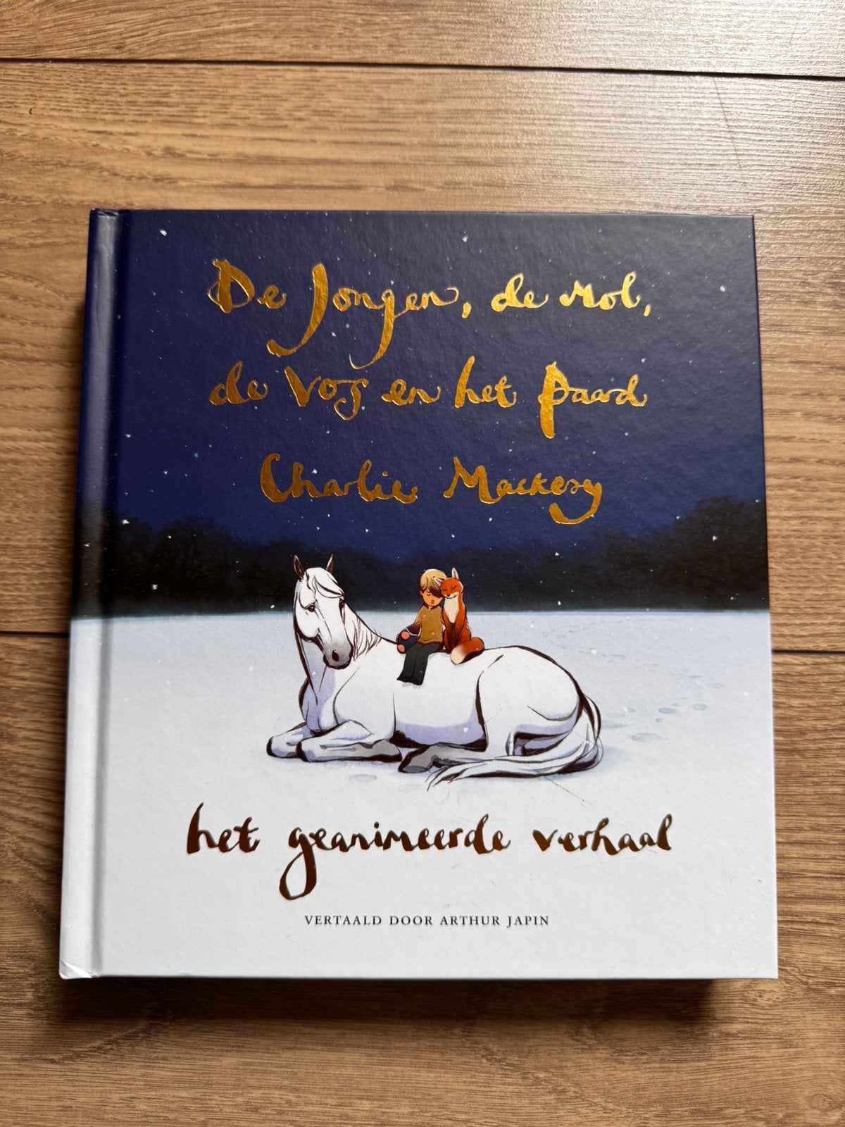 De jongen, de mol, de vos en het paard - het geanimeerde ver, Ophalen of Verzenden, Zo goed als nieuw, Charlie Mackesy
