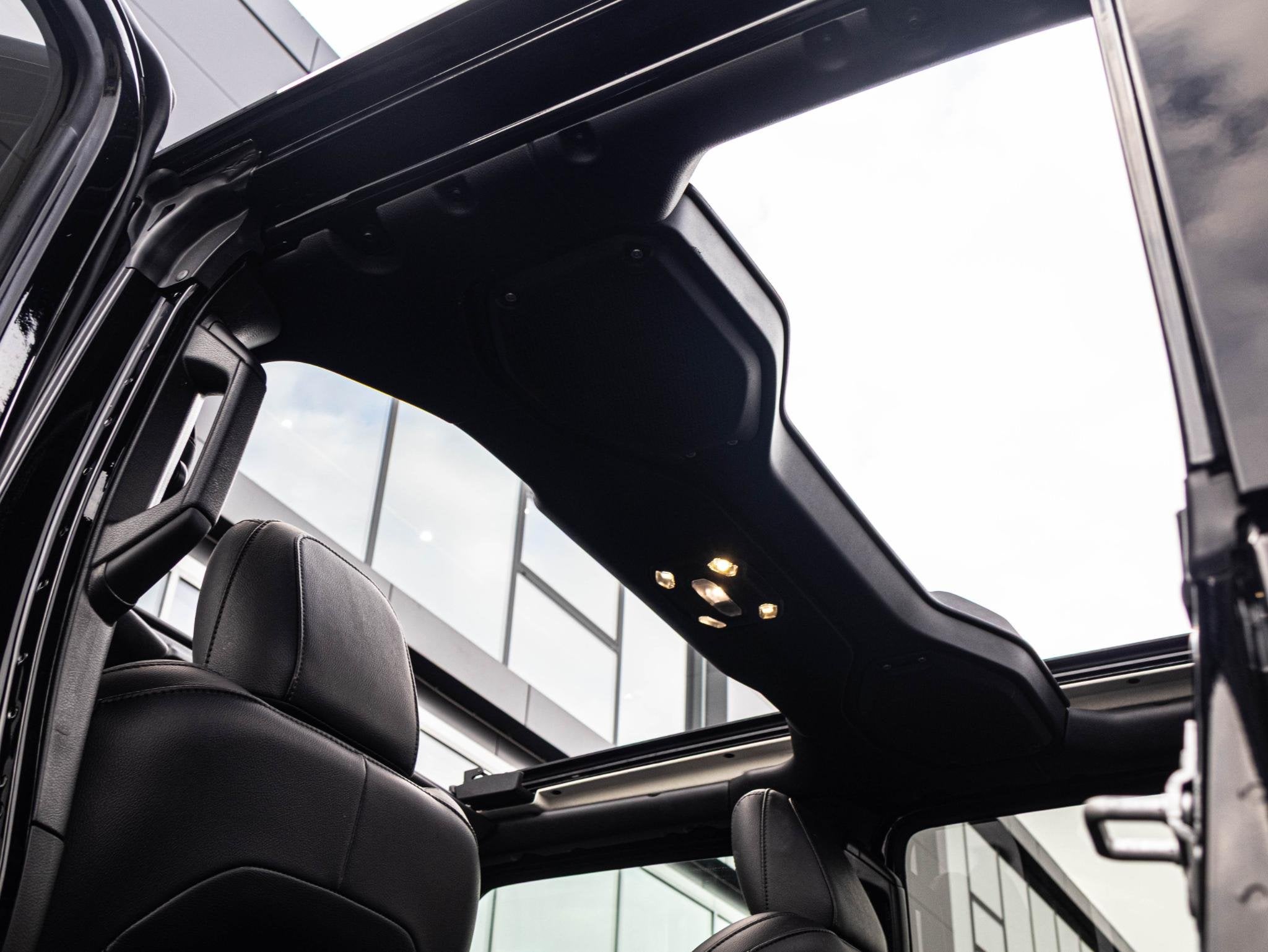 Jeep Wrangler Unlimited 4xe 380 Sahara | Leder | Cruise Cont, Auto's, Automaat, Stof, 4 cilinders, Cabriolet