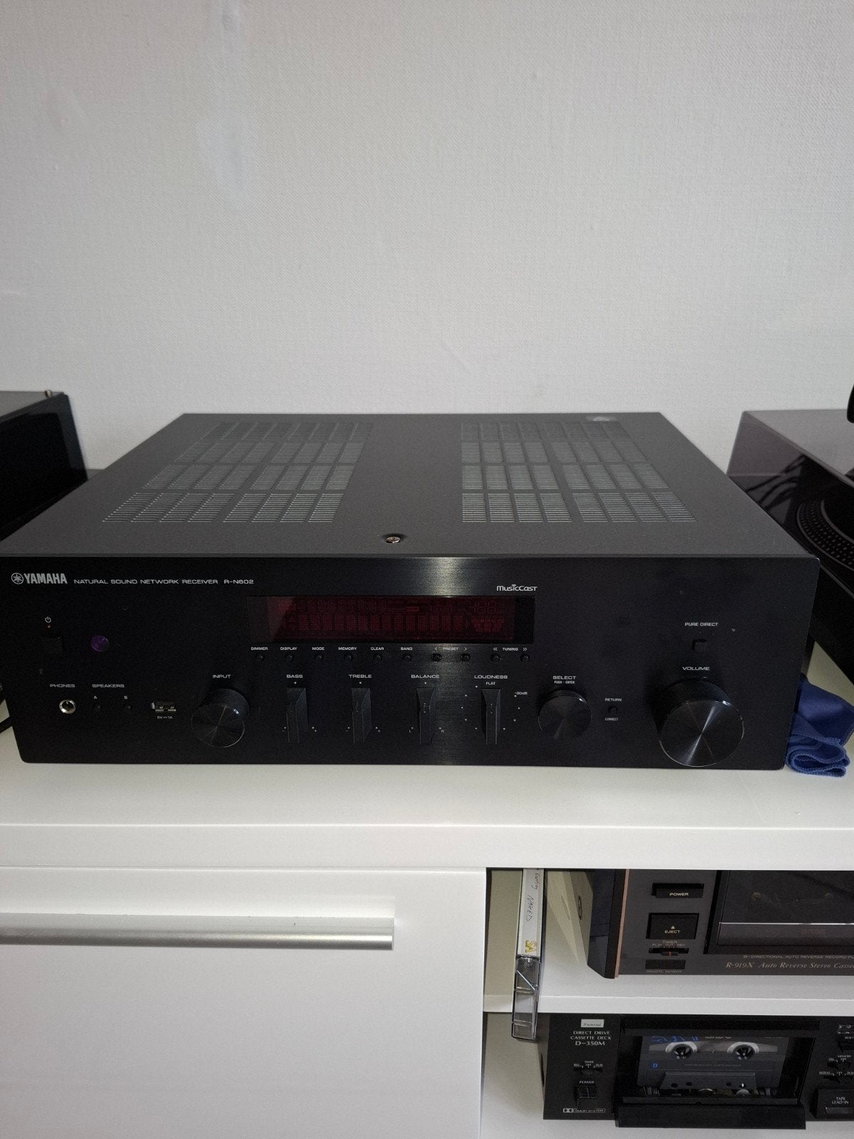 Yamaha R-N602 Natural Sound Netwerk Receiver, Ophalen, 120 watt of meer, Yamaha
