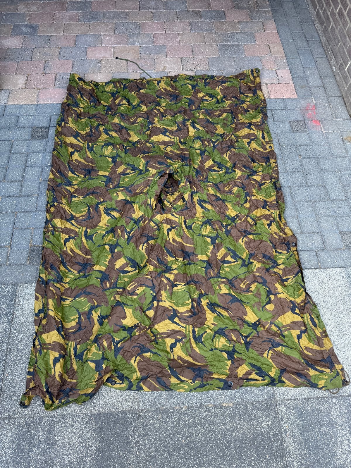 Camo Poncho - Ideaal voor buitenactiviteiten, Ophalen, Gedragen, Meerkleurig, Overige typen