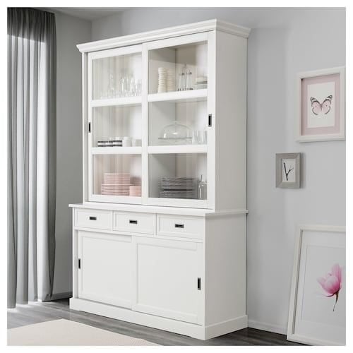 Ikea Larsfrid Buffetkast/vitrinekast, Ophalen, Gebruikt, Met lade(s), Landelijk