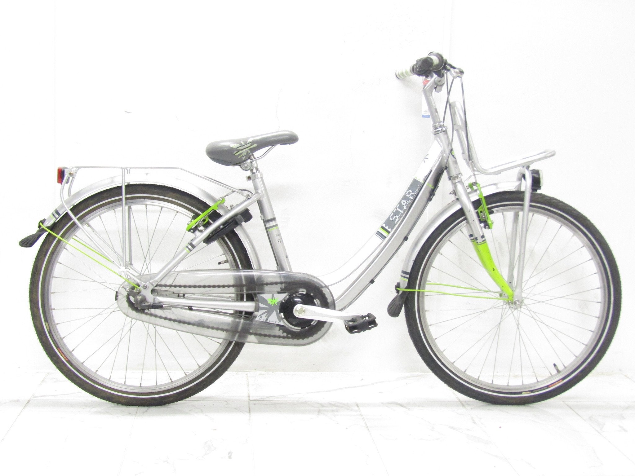 Batavus Star grijs meisjes 39cm 24inch, Fietsen en Brommers, Fietsen | Meisjes, Gebruikt, BATAVUS, Versnellingen