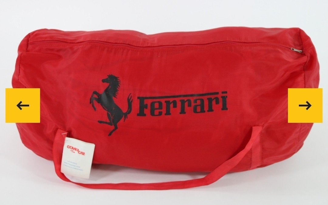Orgineel Ferrari F355 autohoes, Ophalen of Verzenden