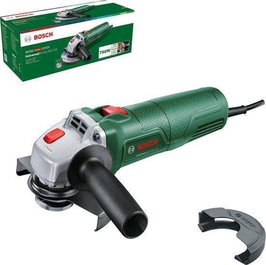 Bosch UniversalGrind 750-125 - Haakseslijper, Nieuw, Ophalen of Verzenden, Www.loods56.nl, X