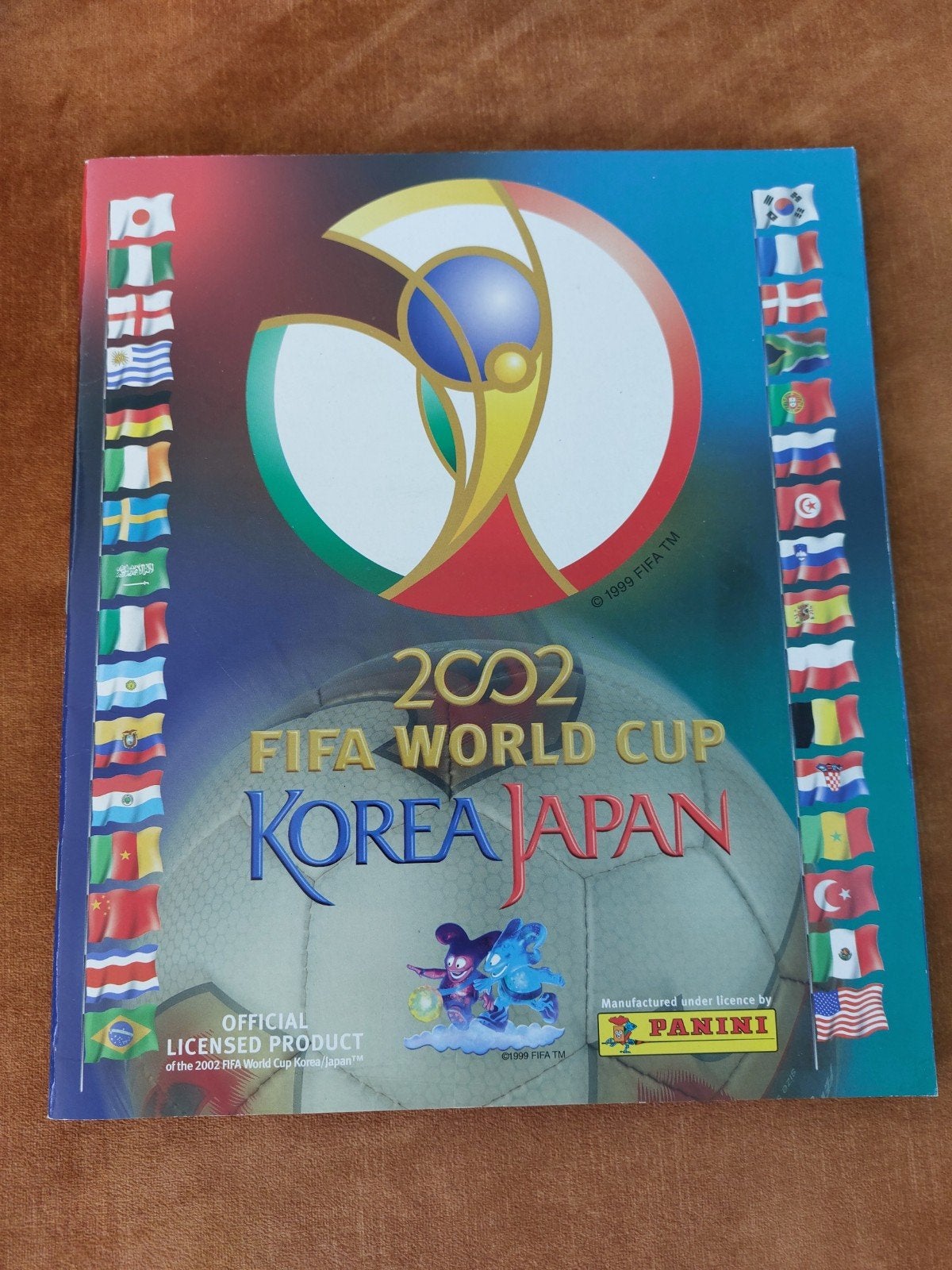 PANINI FIFA WORLD CUP 2002 KOREA JAPAN VOETBALPLAATJES ALBUM, Ophalen of Verzenden, Buitenlandse clubs, Poster, Plaatje of Sticker