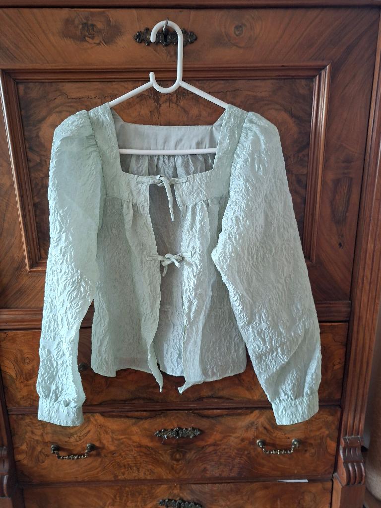 & Other Stories lichtgroene blouse XS, & Other Stories, Ophalen of Verzenden, Zo goed als nieuw, Maat 34 (XS) of kleiner