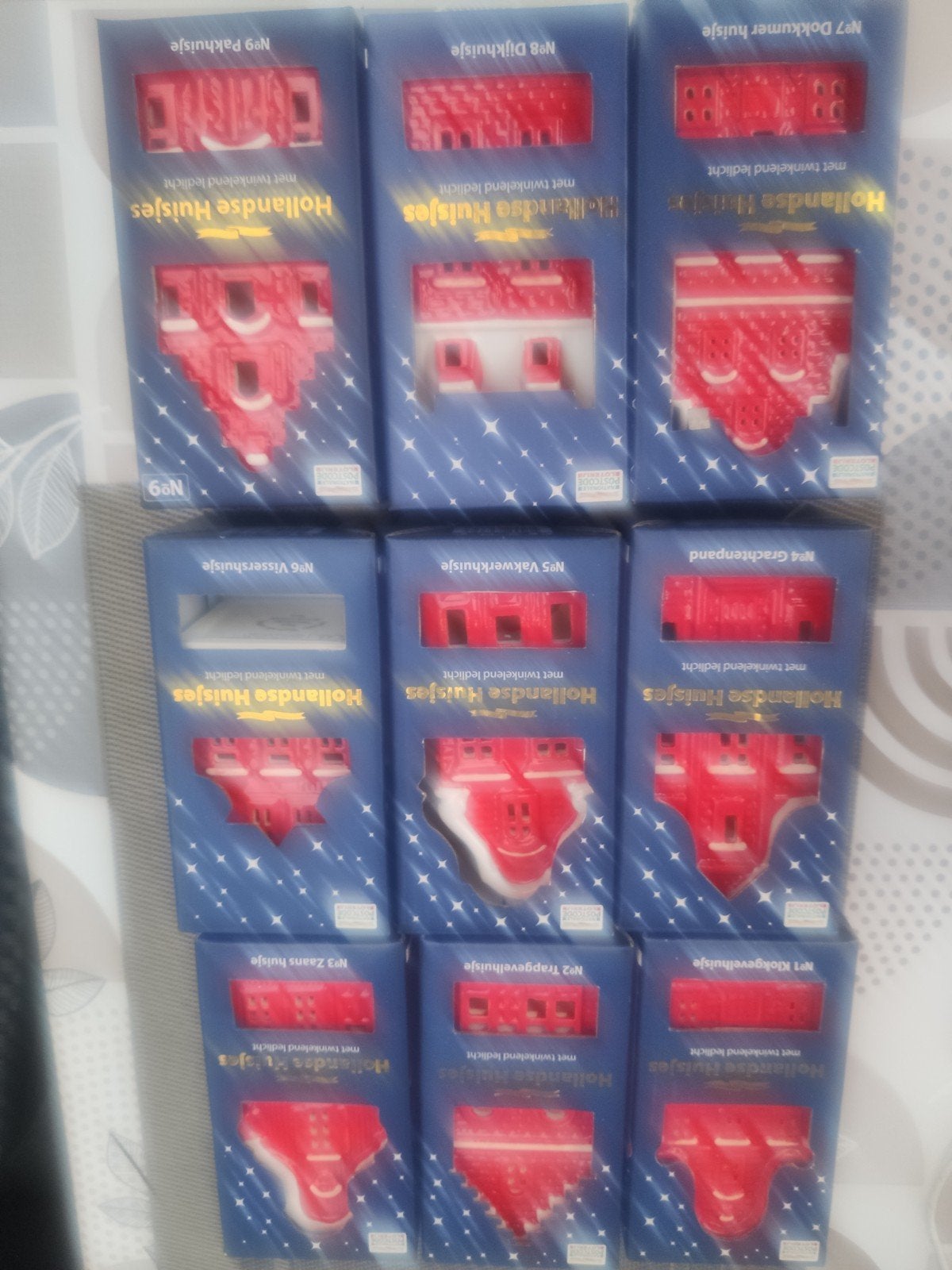 kerst huisjes postcode loterij, Diversen, Kerst, Ophalen, Zo goed als nieuw