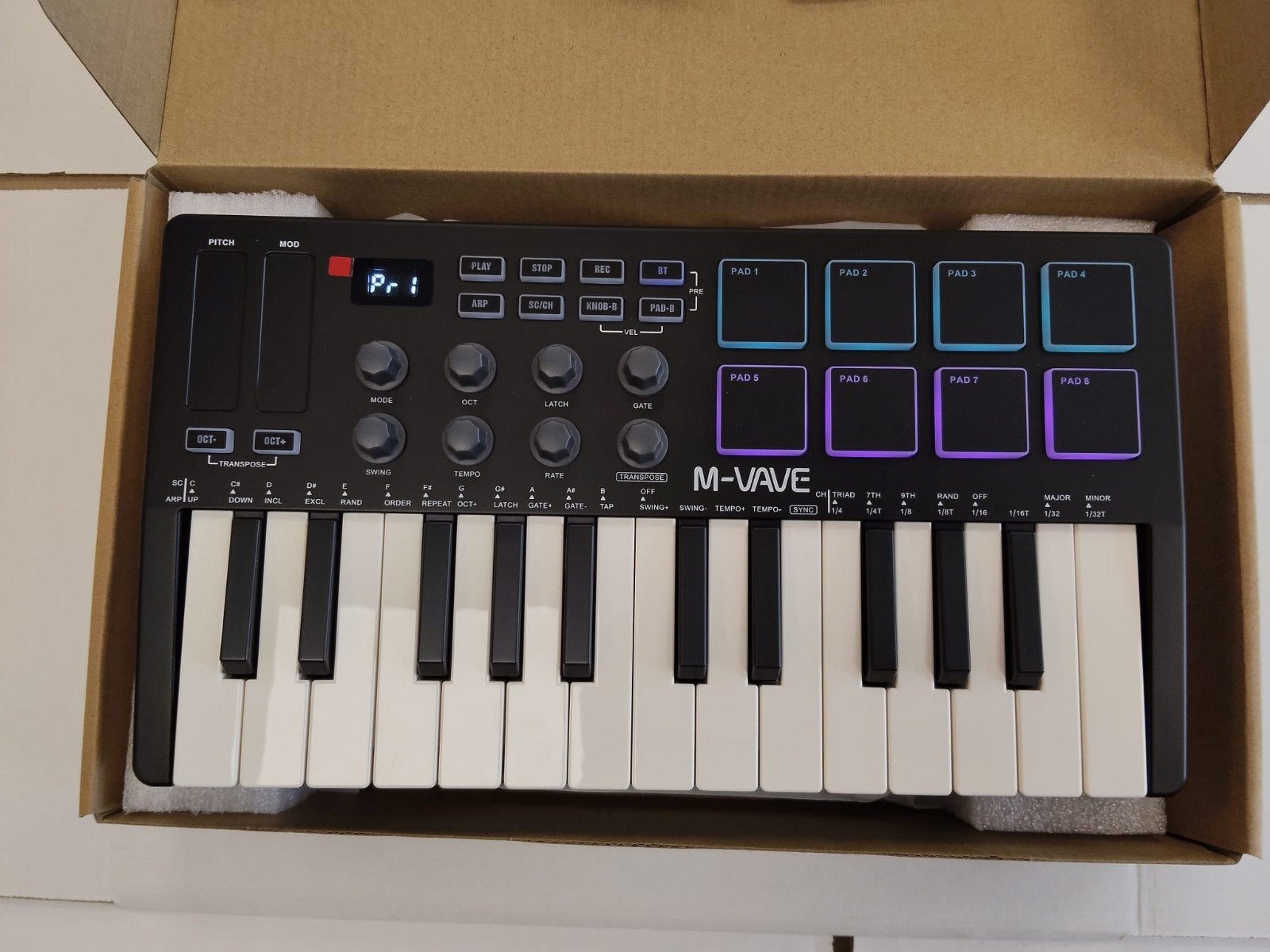 M-VAVE SMK-25 MIDI Controller Keyboard, Muziek en Instrumenten, Midi-apparatuur, Nieuw, Ophalen of Verzenden