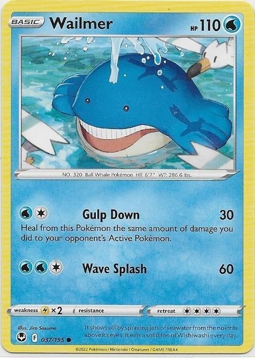 Silver Tempest,  Wailmer [common] 37/195, Verzenden, Nieuw, Losse kaart