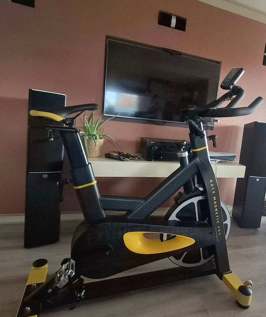 Hometrainer  Fitbike magnetic pro, Ophalen, Zo goed als nieuw, Benen, Hometrainer