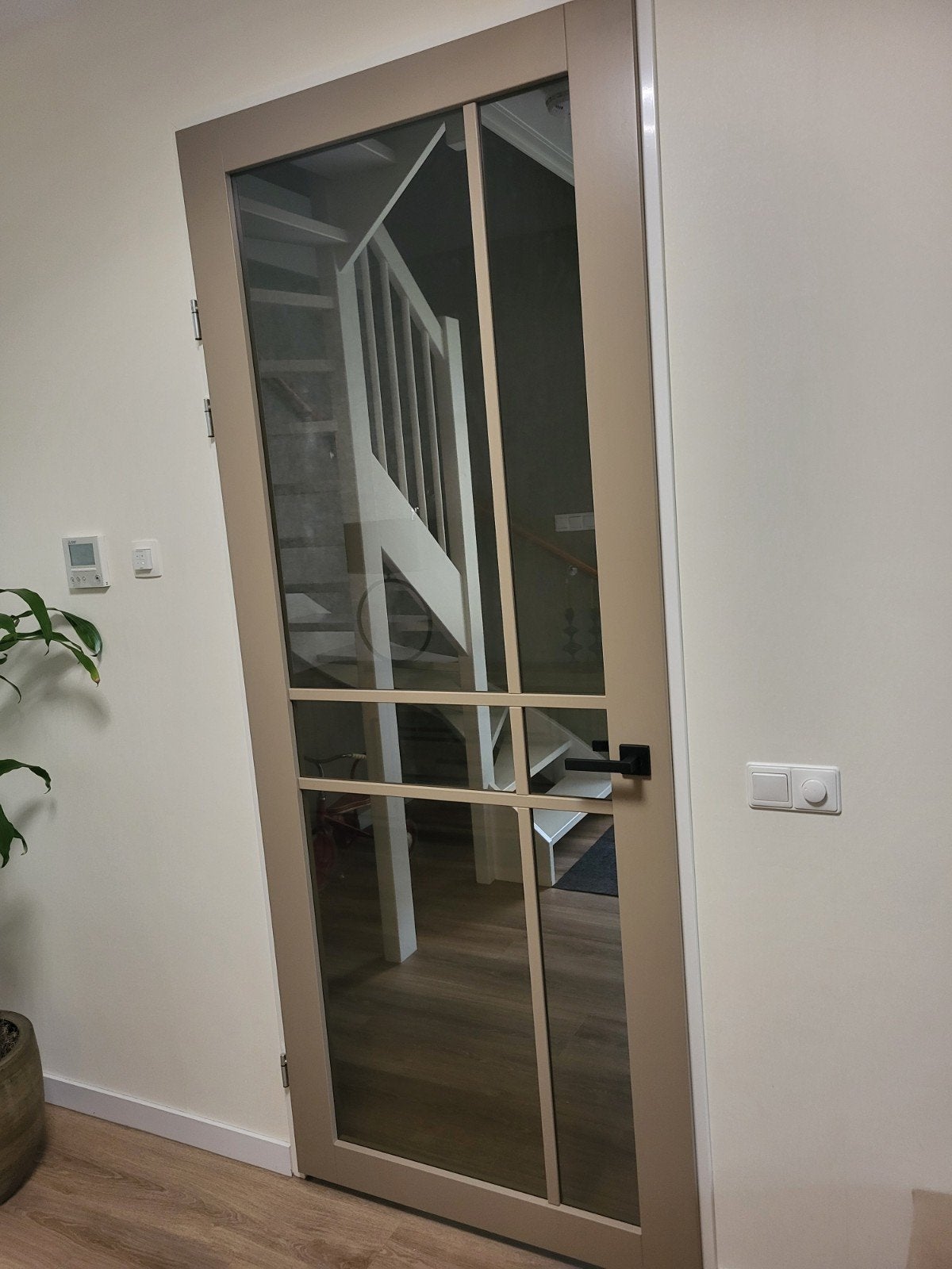 albo slimline opdekdeur 930x2310, 80 tot 100 cm, Binnendeur, Ophalen of Verzenden, Zo goed als nieuw