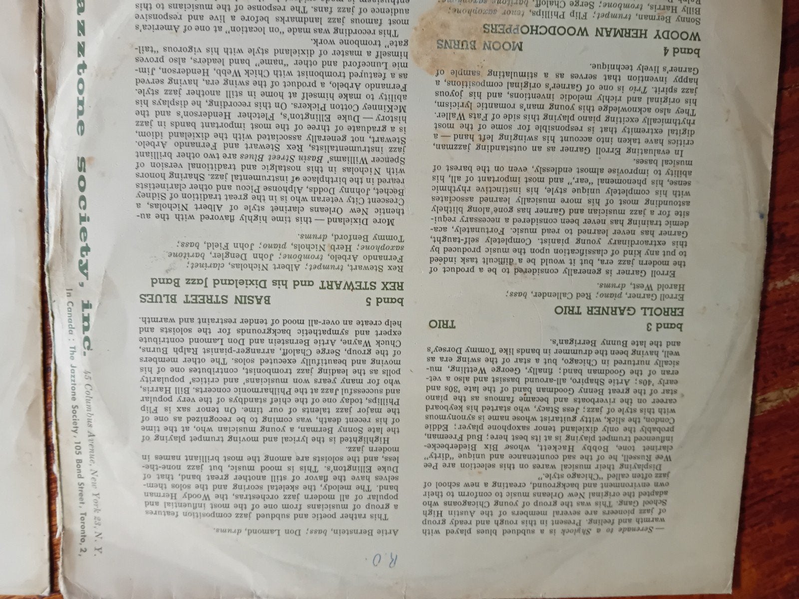 Jazztone J-SPEC-100 LP - Jazz verzameling, Cd's en Dvd's, LP, Gebruikt, Ophalen of Verzenden, 12 inch