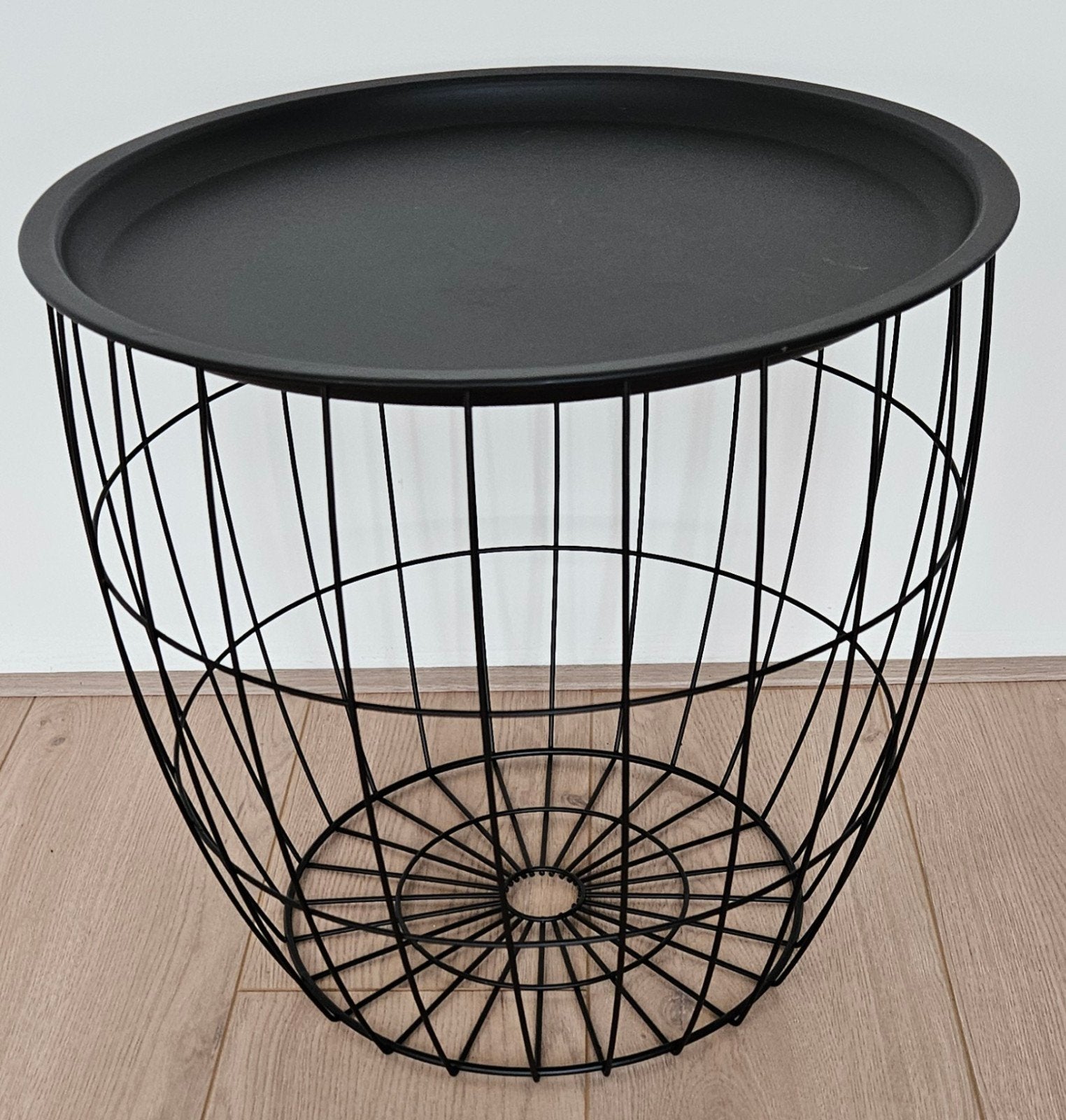Grote metalen opbergmand, Huis en Inrichting, Ophalen, Minder dan 45 cm, Minder dan 55 cm, Gebruikt