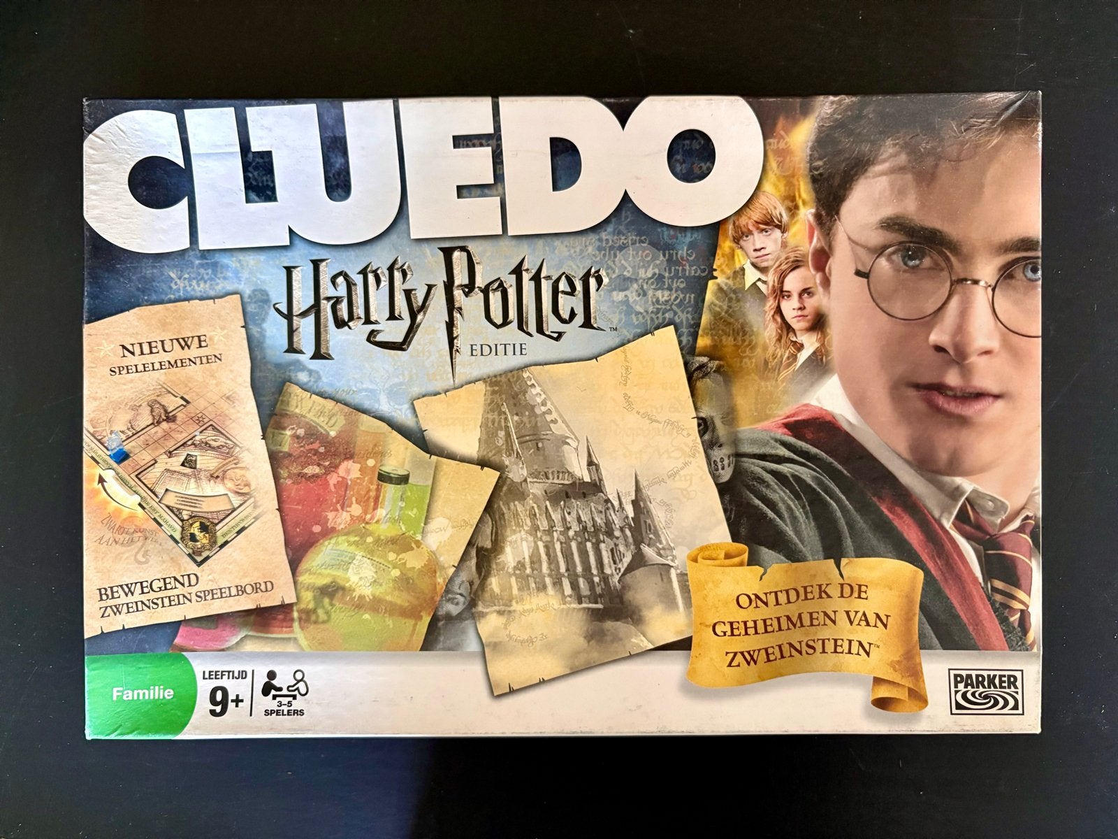 Cluedo Harry Potter Editie - Ontdek de Geheimen van Zweinste, Hobby en Vrije tijd, Drie of vier spelers, Ophalen of Verzenden
