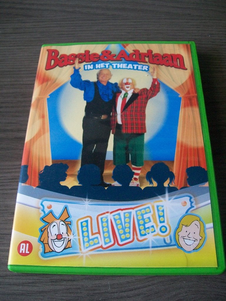 Bassie & Adriaan in het Theater Live nieuw (2015), Alle leeftijden, Verzenden, Zo goed als nieuw, Komedie