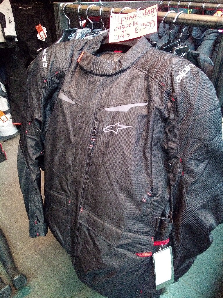ALPINE STAR ST -1 WATERDICHT MOTOR PAK NU 399,00, Jas | textiel, Dames, Alpinestars, Ophalen