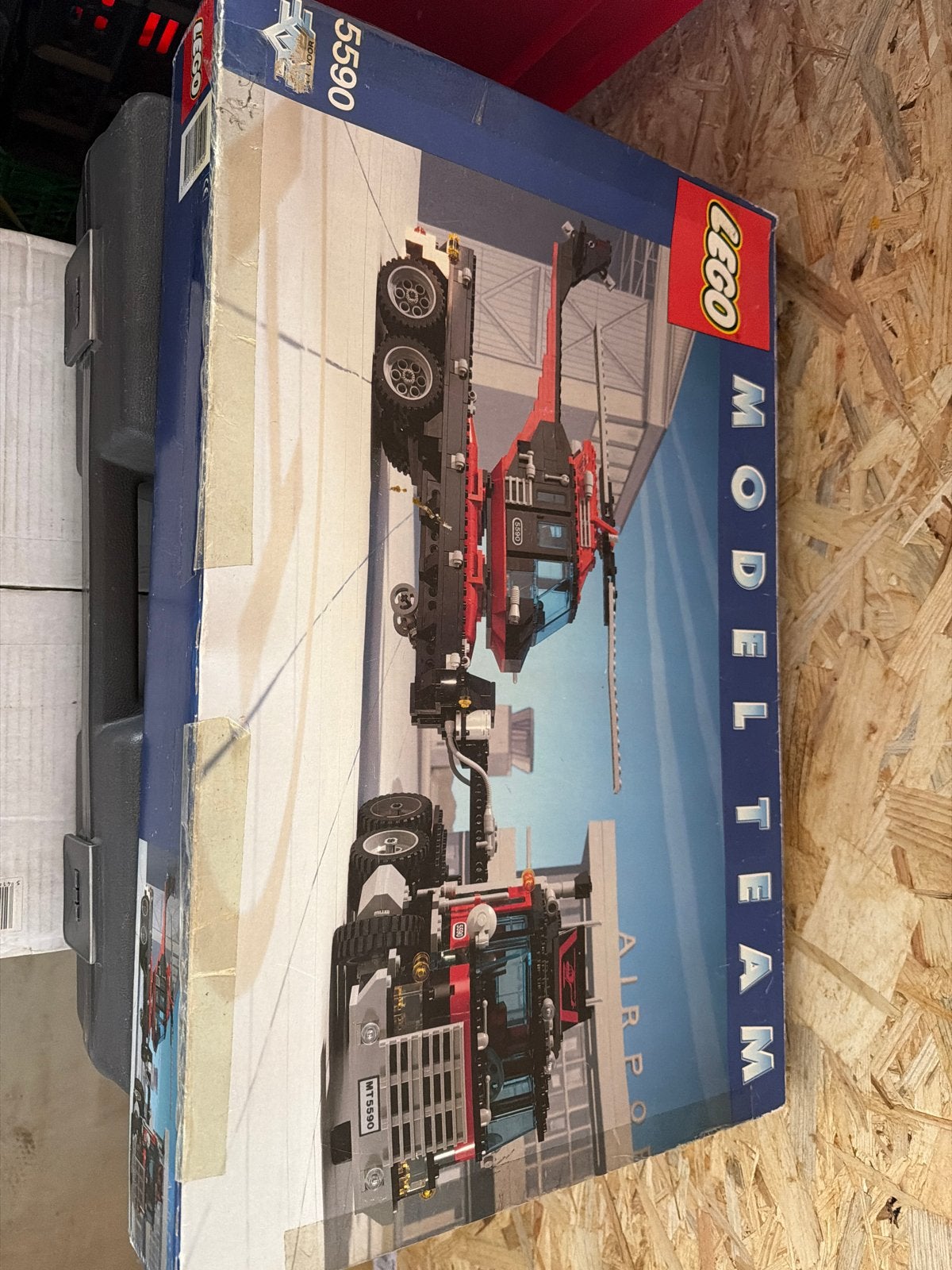 LEGO Model Team 5590 met koffer vol extra onderdelen, Ophalen, Gebruikt, Overige thema's, Lego