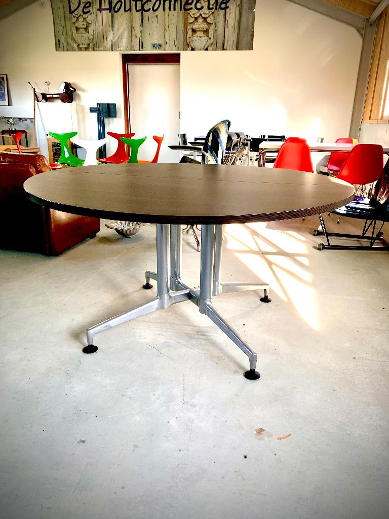 Design eettafel, Huis en Inrichting, Gebruikt, Rond, Ophalen of Verzenden, 100 tot 150 cm