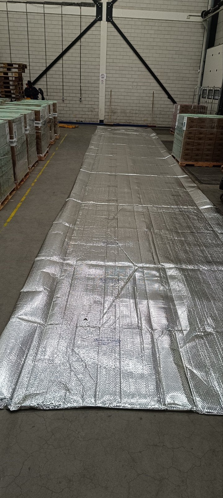 Isolatiemateriaal - Reflecterende Noppenfolie, Dakisolatie, Overige materialen, Nieuw, Ophalen of Verzenden