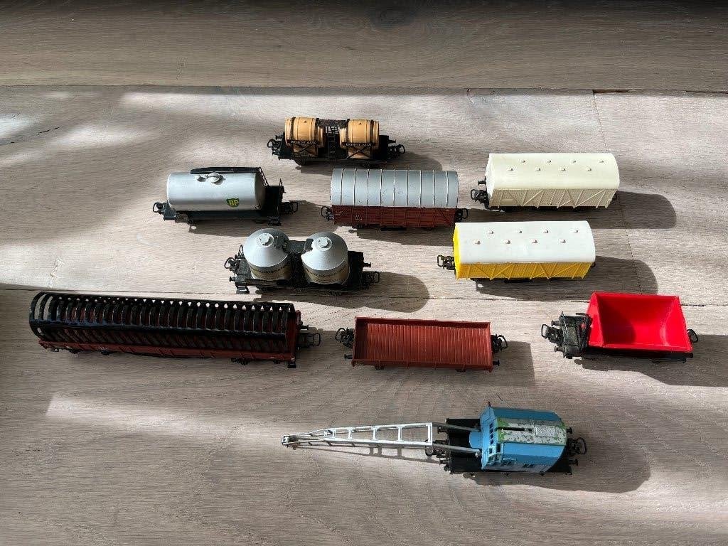 Marklin ho wagons vintage, jaren ‘60-‘70, Wisselstroom, Gebruikt, Verzenden, Wagon