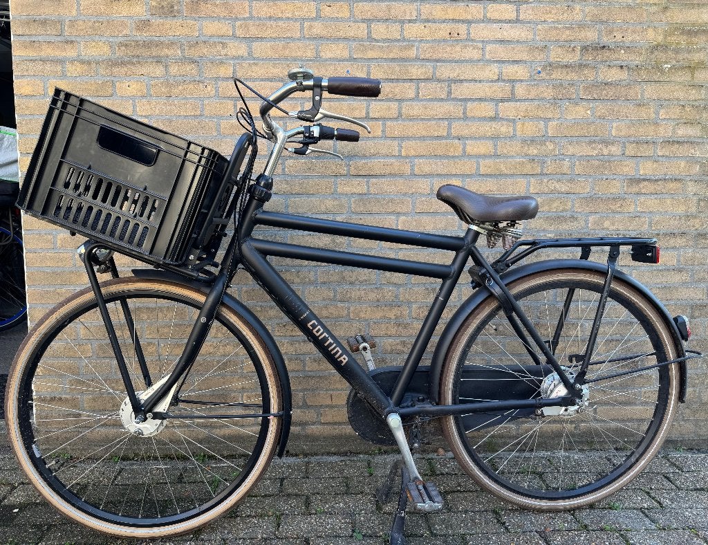 Foto 2 van Cortina fiets zwart heren