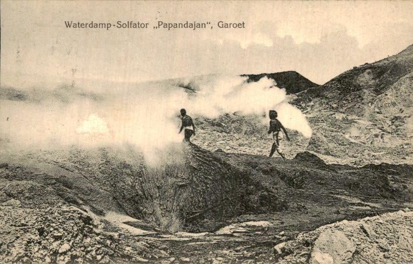 Nederlands Indië - Papandajan - 1910, Verzenden, Voor 1920, Gelopen