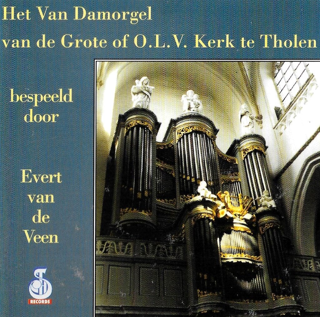 EVERT VAN DE VEEN / ORGEL - GROTE KERK THOLEN., Ophalen of Verzenden, Zo goed als nieuw, Koren of Klassiek