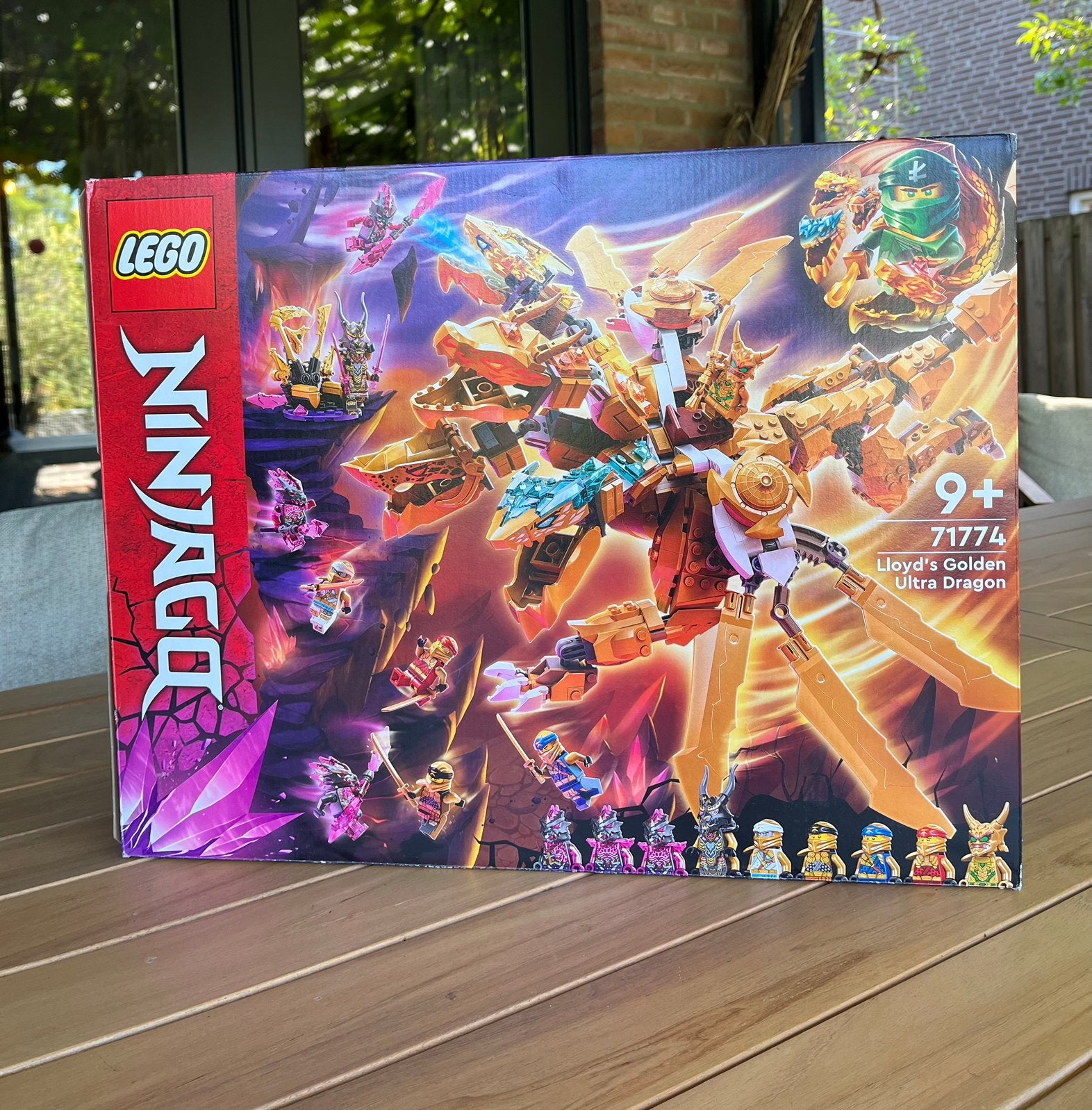 Te koop; LEgo Loyd’s golden ultra dragon, G1, Ophalen, Zo goed als nieuw