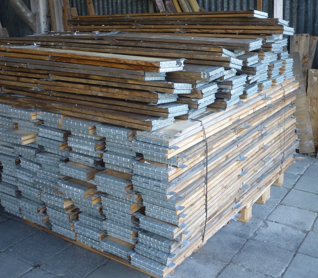 Palletranden 120x80x20cm, Ophalen, Gebruikt, Minder dan 25 mm, Pallet